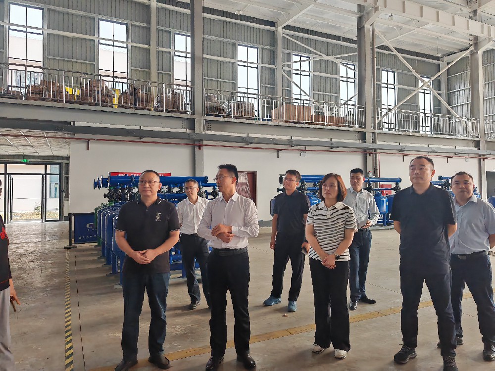 縣領(lǐng)導(dǎo)調(diào)研多靈環(huán)保，共謀高新區(qū)綠色發(fā)展